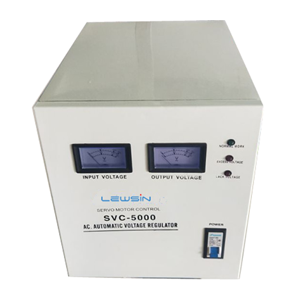 SVC-5000VA Fully Automatic Servo Voltage Regulator